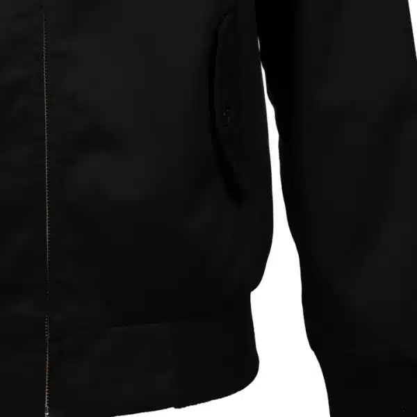 Blouson Harrington® Original Noir Motard Rockabilly Vintage Rétro – Image 4