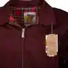 Blouson Harrington® Original Bordeau Rockabilly Vintage Motard Rétro – Image 3