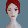 Bonnets Turbans en Laine tricoté main Année 40 Vintage Rétro Pin-ups Rockabilly pour Femmes ou Jeunes Femmes – Image 2