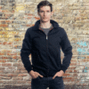 Blouson Harrington® Original Noir Motard Rockabilly Vintage Rétro