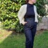 Jean taille haute Année 50's Pin-up Vintage