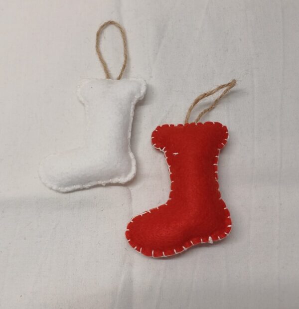 Suspensions de noël en feutrine décoration de noël en feutrine – Image 4
