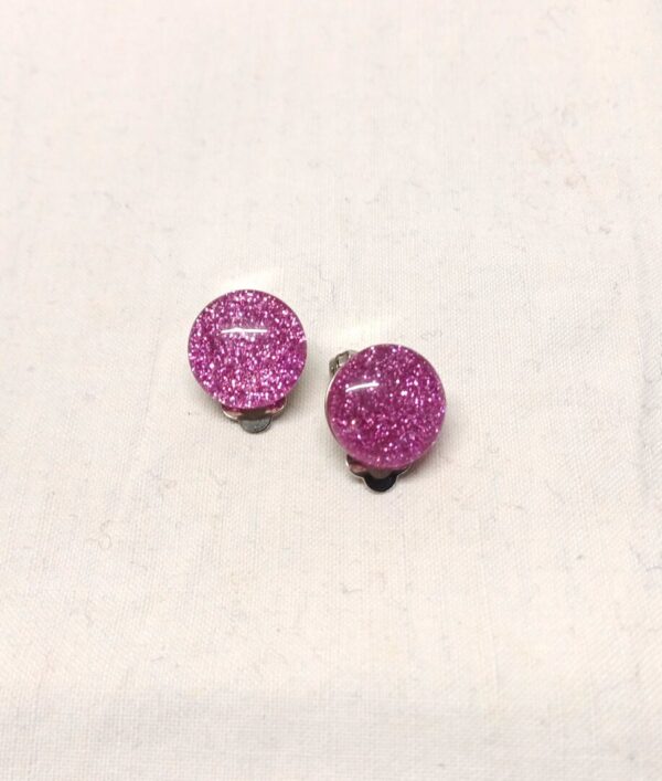 Boucles d'oreilles clips à paillettes pin-ups – Image 6
