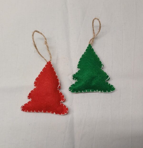 Suspensions de noël en feutrine décoration de noël en feutrine – Image 8