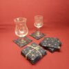 Set de dessous de verre en tissu Dessous de verre de noël
