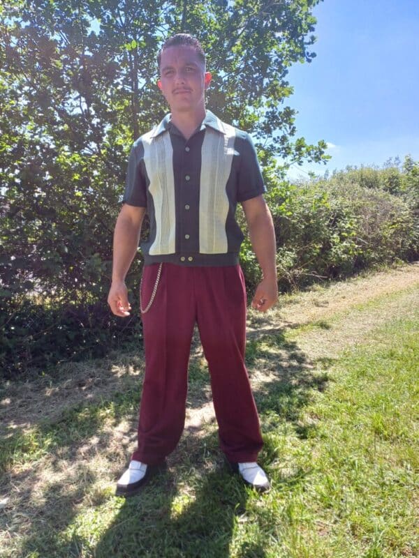 Pantalon hommes 4 pinces année 50's – Image 2