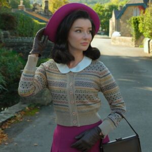 Cardigan Fair Isle vintage – L’élégance intemporelle des années 40